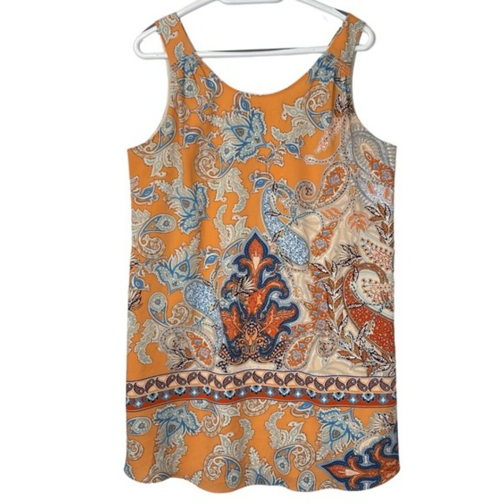 Lila Rose Floral MIDI Dress Sheath Bloomcore Sleeveless Lightweight Bohemian 10